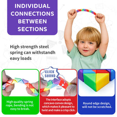 LENDOD classroom treasure box snake cube promotes focus and problem solving.