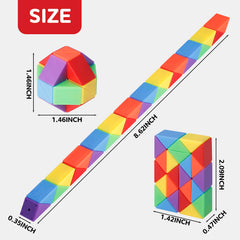 LENDOD party favors snake cube toy sparks creative shapes and excitement.