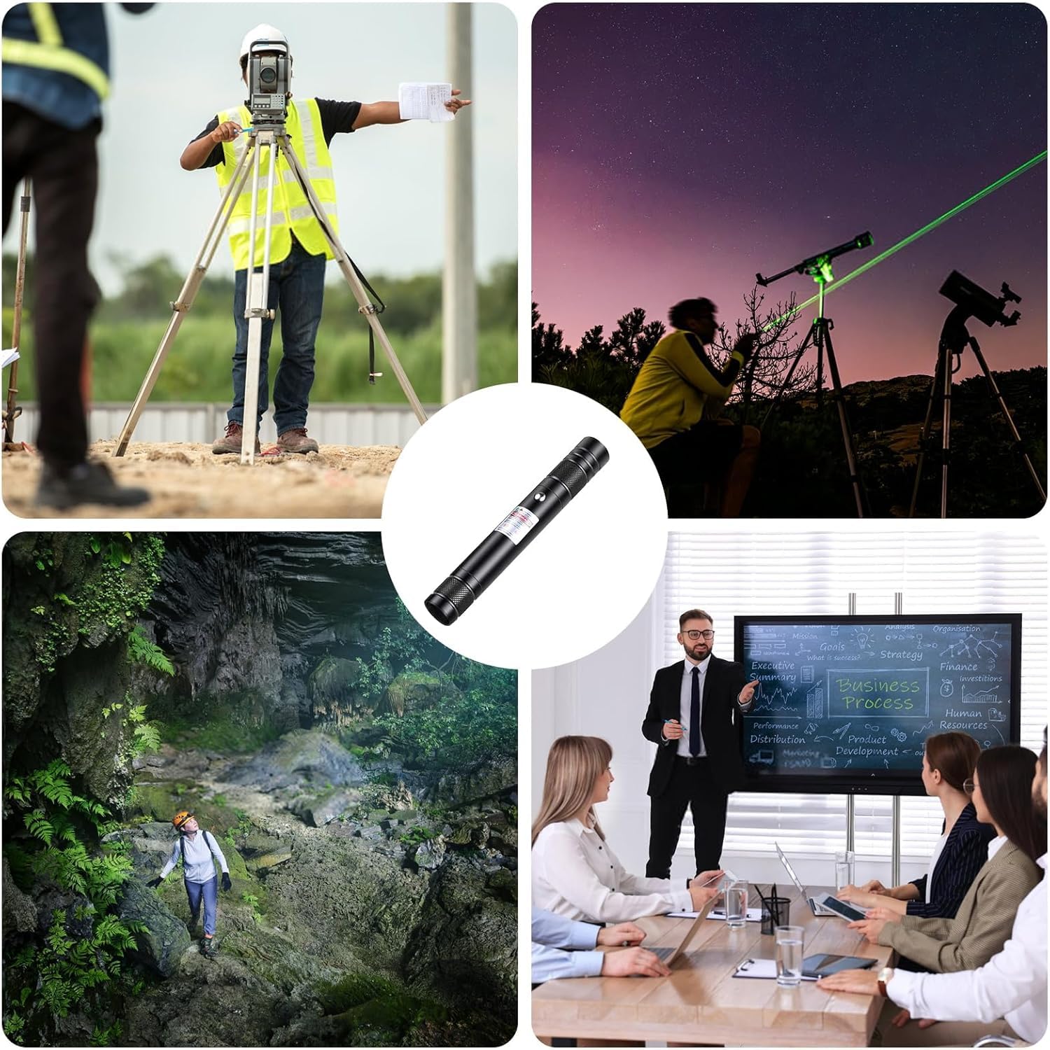 Lennoos versatile tool for astronomy, presentations, and outdoor adventures.