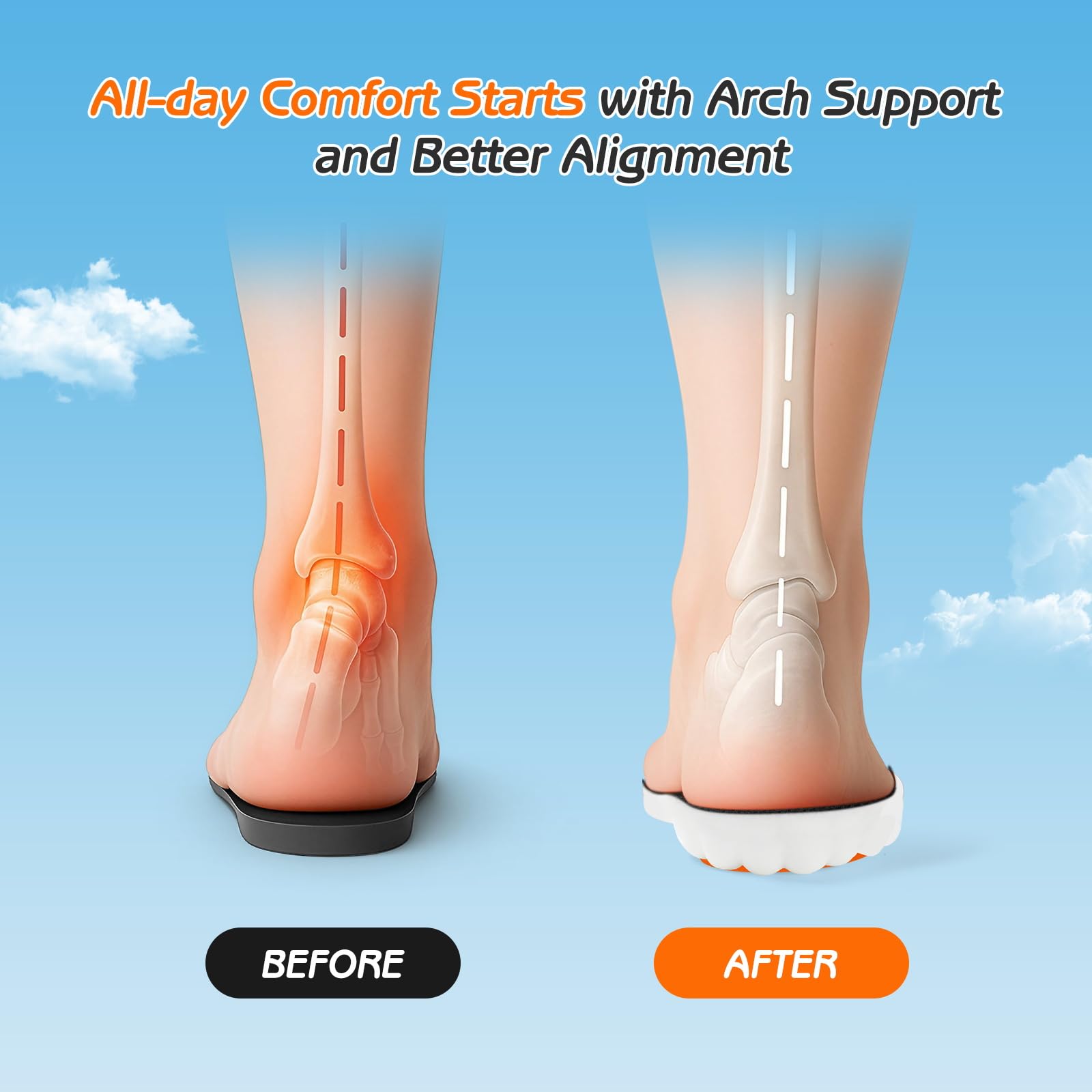 Lennoos trim-to-fit insoles adapt to shoes for a personalized fit