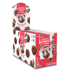 Lenny and Larry's Complete Crunchy Cookie 12-pack ready for on-the-go snacking.