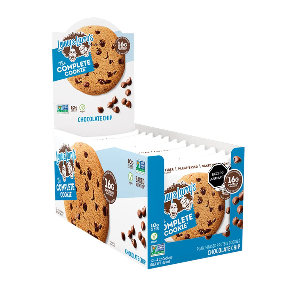 Lenny & Larry's Complete Protein Cookie nutrition panel highlights 16g protein.