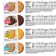 Lenny & Larry's Complete Protein Cookie oatmeal raisin, fiber-rich pick-me-up.