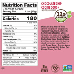 Lenny & Larry's Cookie-fied Bar soft chewy texture ideal for on the go energy.