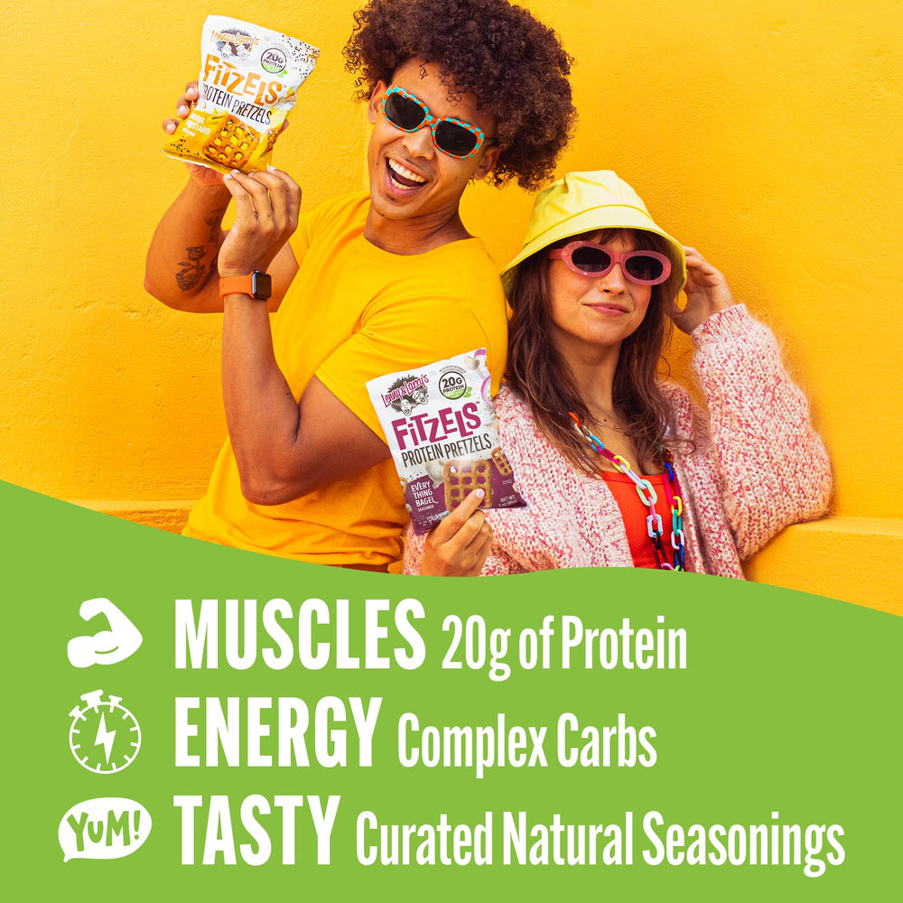 Lenny & Larrys Fitzels on-the-go snack pack for active days.