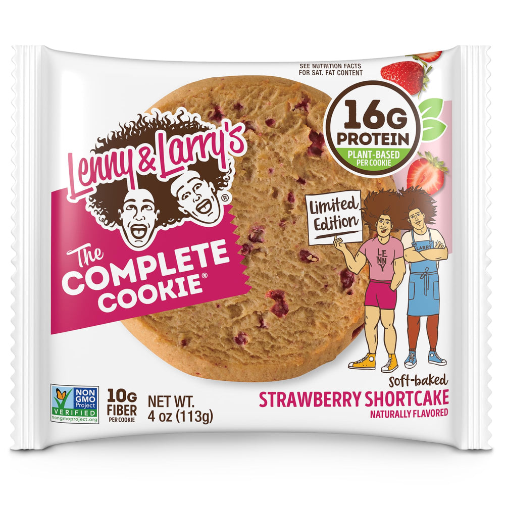 Lenny & Larry's serving idea promotes a quick, protein-rich snack