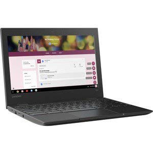 Lenovo 100e Renewed USB-C and ports for easy peripheral connections.