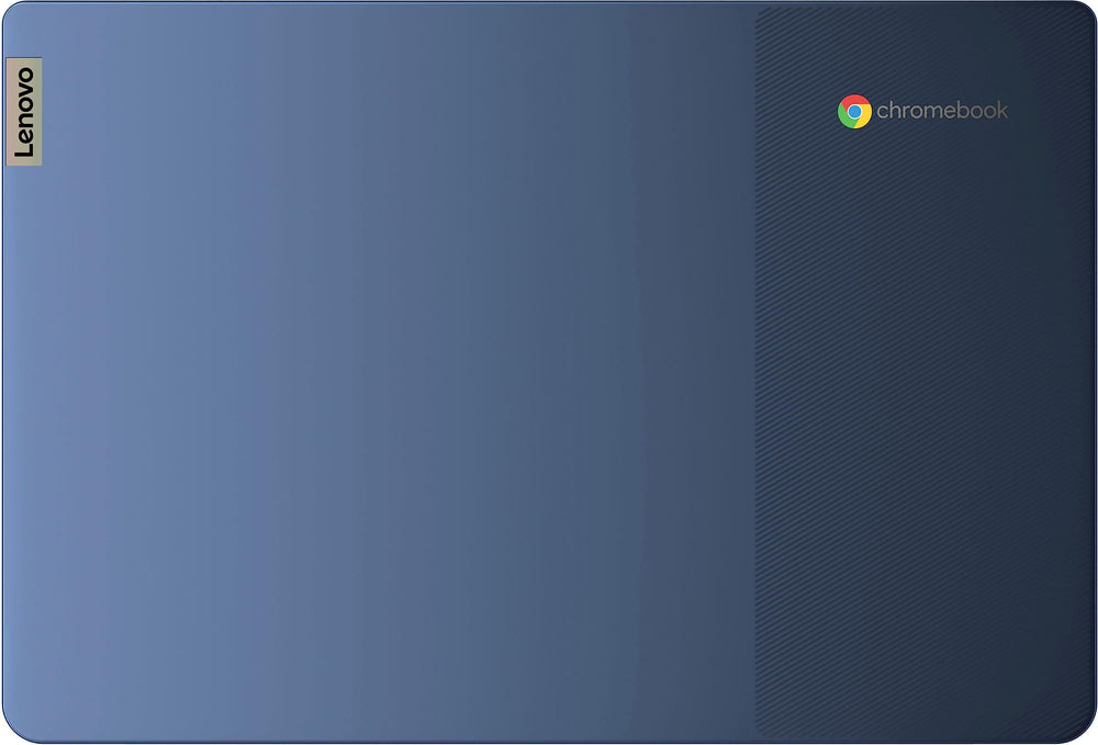 Wi-Fi 6 indicator highlights fast, reliable network access on the Lenovo Chromebook.
