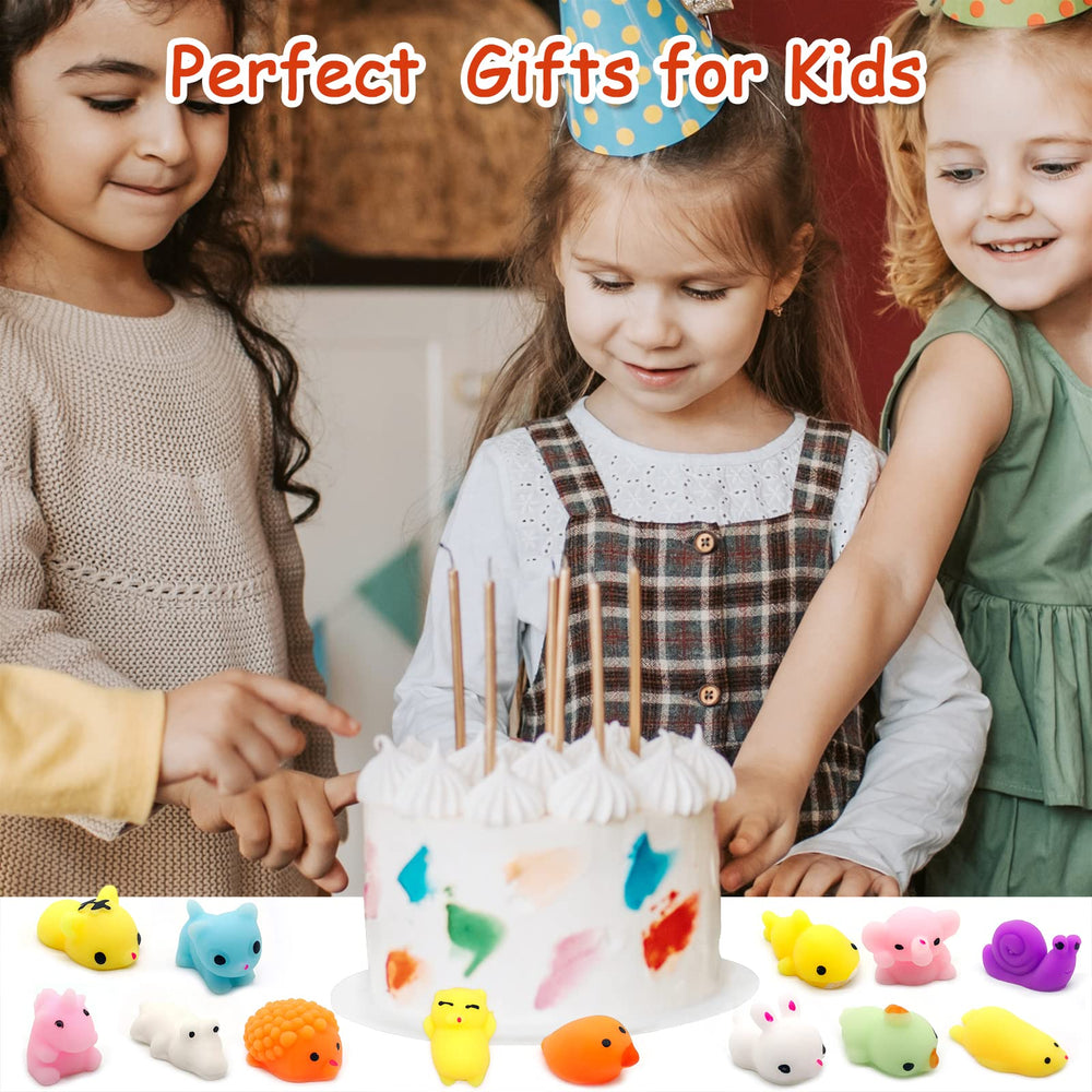 LENYOQIN squishy toys easy-clean, durable shapes after playtime.