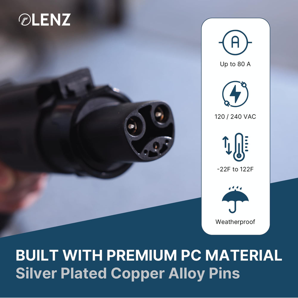 LENZ UL 2251 certified marking highlights safe, reliable charging.