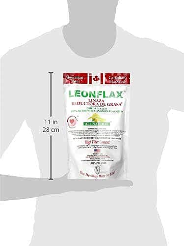 Leonflax digestive health glass with drink mix signals easy daily use