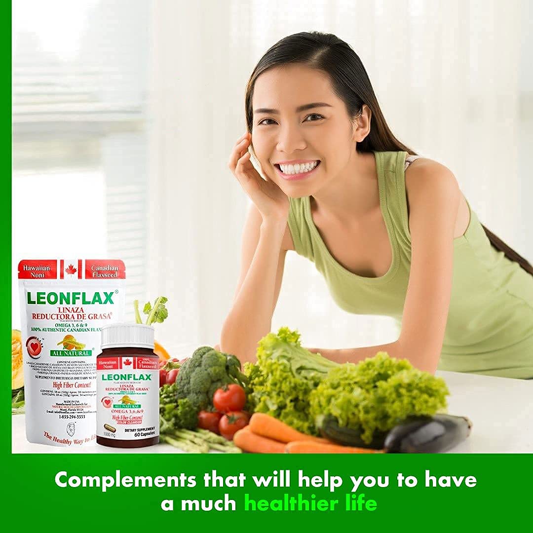 Leonflax omega fatty acids seeds highlight healthy fats in the mix
