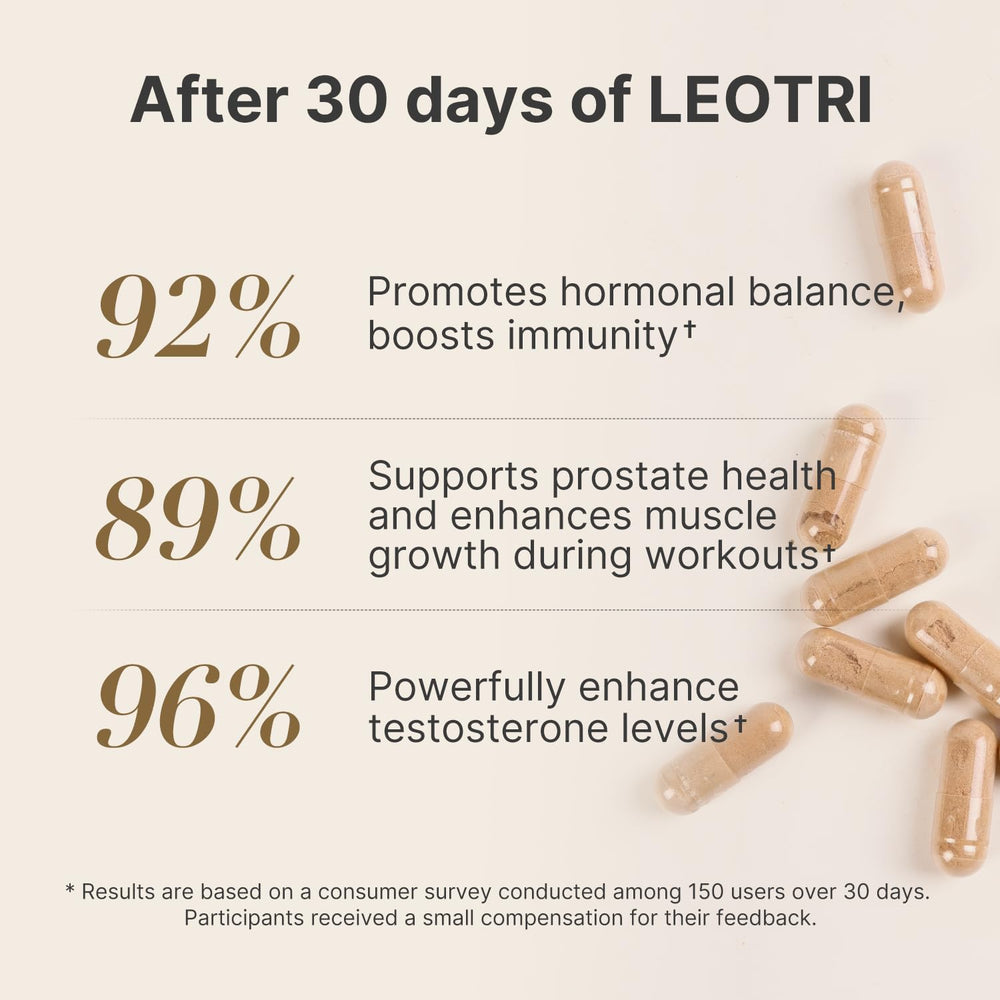 Leotri Tongkat Ali herb ingredient closeup illustrating energizing support
