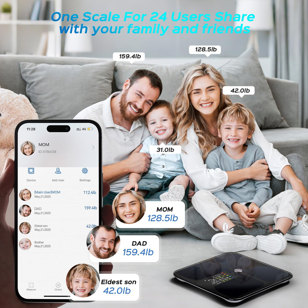 Lepulse Scale offers baby and athlete modes for varied needs.