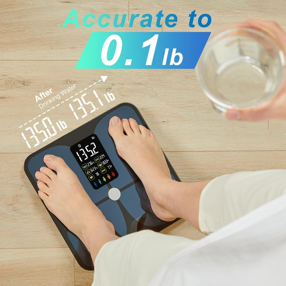 Lepulse Scale supports 24 user profiles for family use.