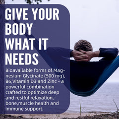 Lerinettia D3 Zinc icons alongside magnesium glycinate benefits for immune wellness