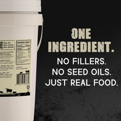 LeRoy’s Rocky Mountain Beef Tallow high-smoke-point rendering enables crisp searing