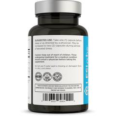 LES Labs Cortisol Health ingredients label highlights phosphatidylserine and magnesium.