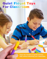 LESONG calming fidget toy in classroom, discreet silent use