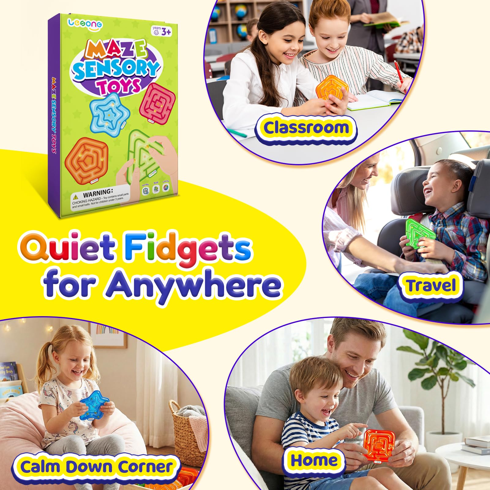LESONG classroom prize fidget toy that supports group play.