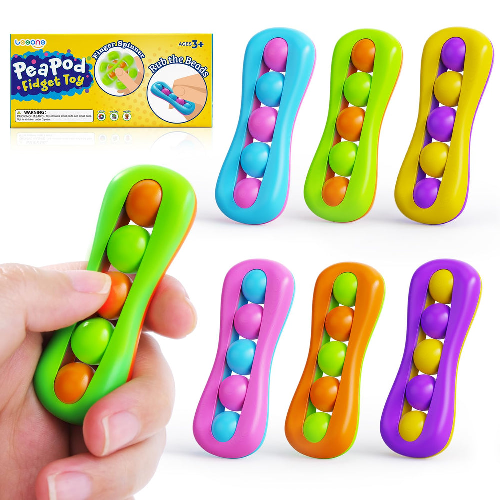 Lesong six-pack fidget toys in bright colors for calm focus.
