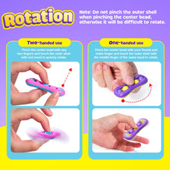 Lesong classroom-use fidget toy on desk to aid focus.
