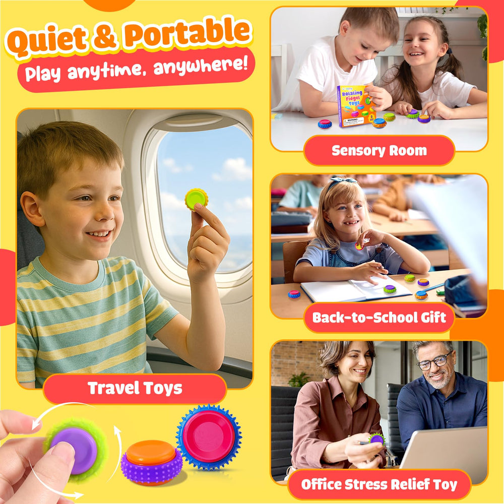 LESONG pocket-size silicone fidget for stress relief on the go