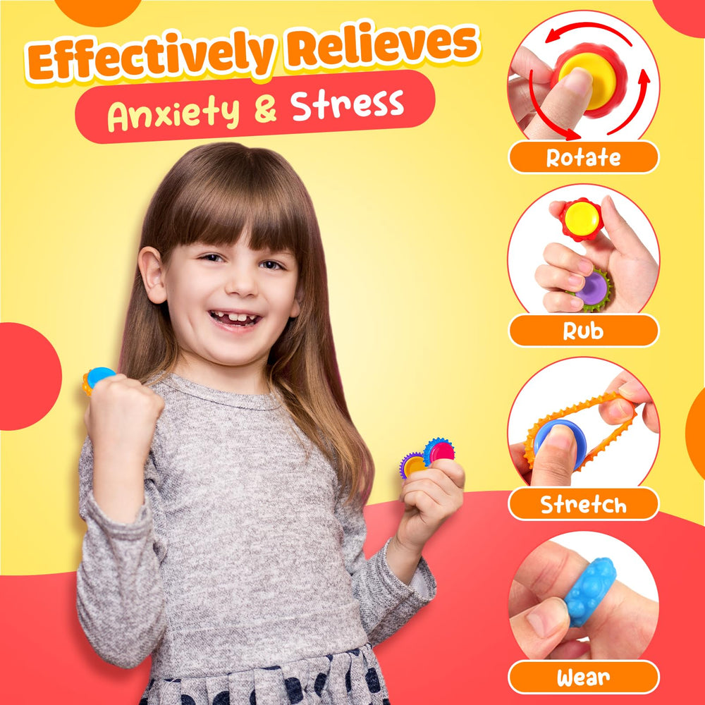 LESONG soft silicone texture offers soothing handheld relief