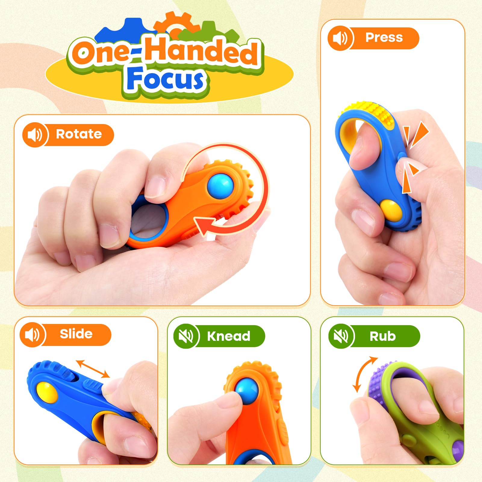 LESONG fidget toys in classroom use helping kids stay attentive