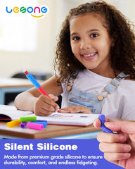 LESONG pencil grips on standard pencils for smoother writing
