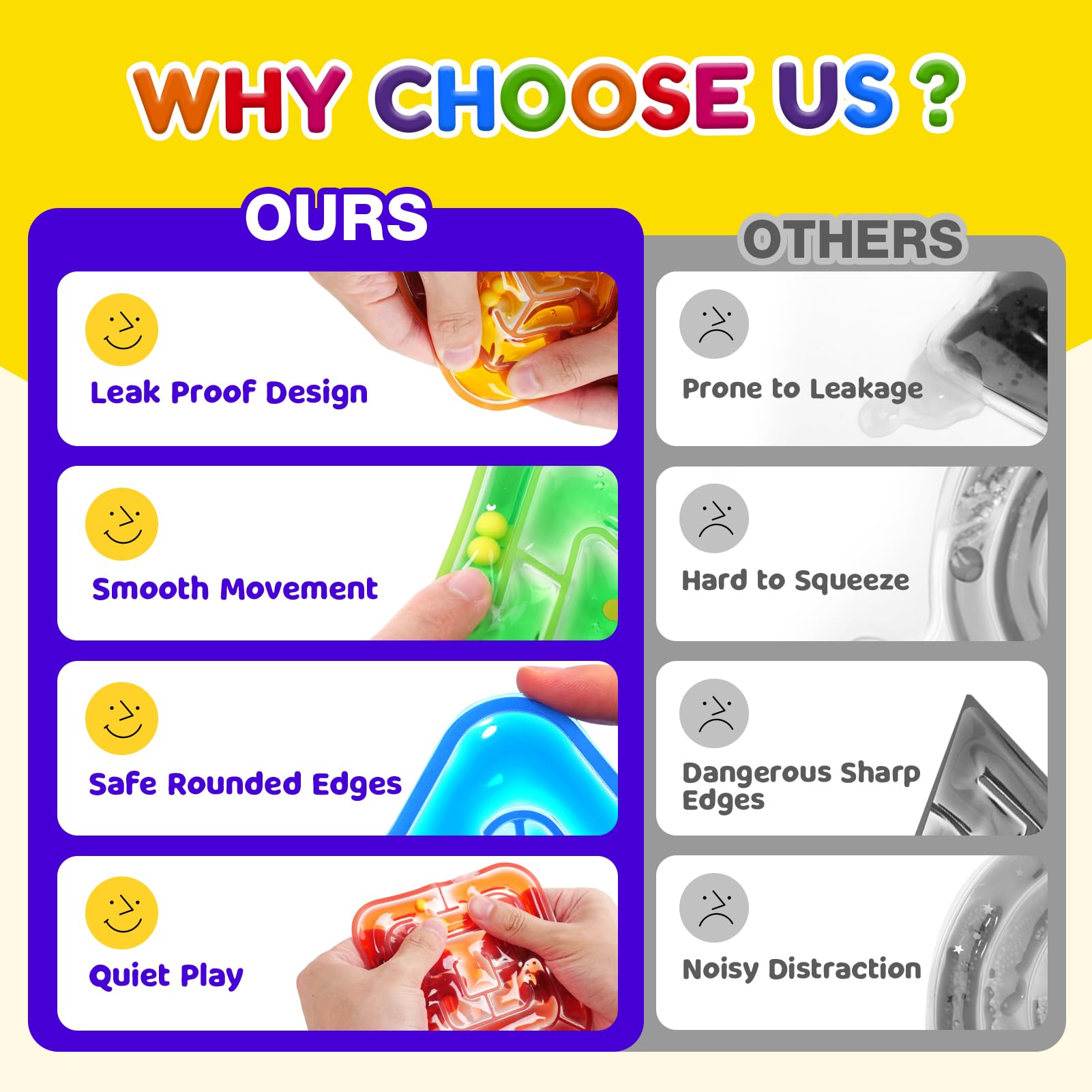 LESONG sensory maze set encourages sharing and turn-taking.