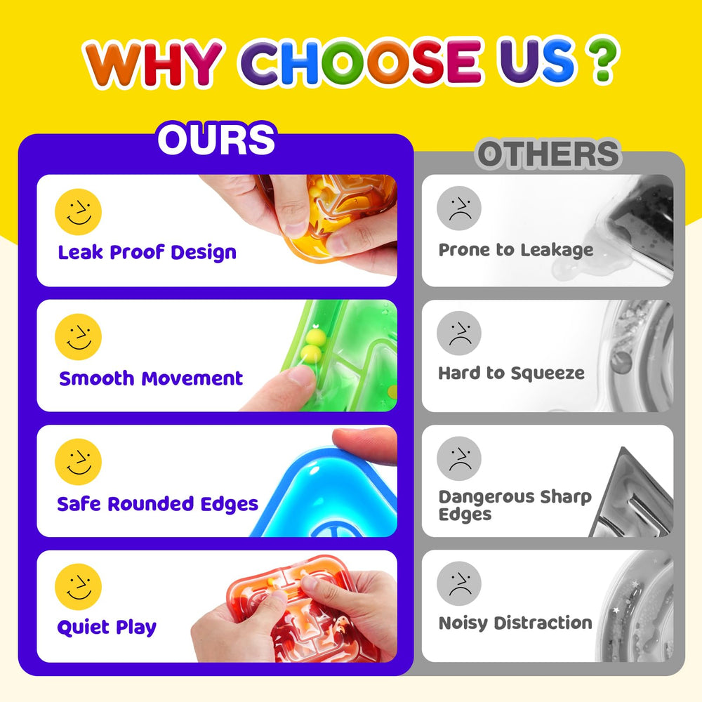 LESONG sensory maze set encourages sharing and turn-taking.