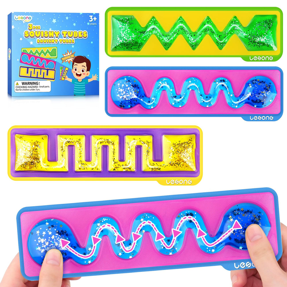 LESONG squishy toys 3-pack for sensory play at home.