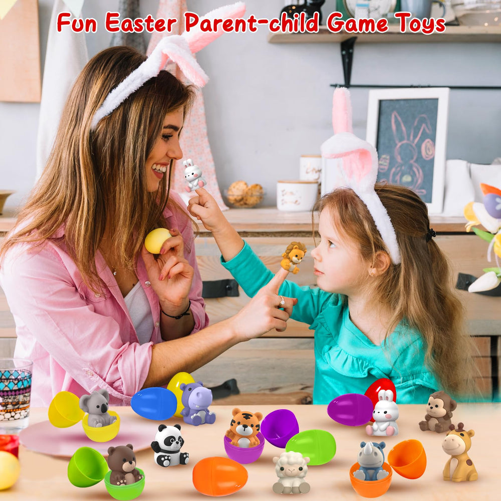 Letapapa Easter set includes 12 eggs and 12 puppets for classrooms.