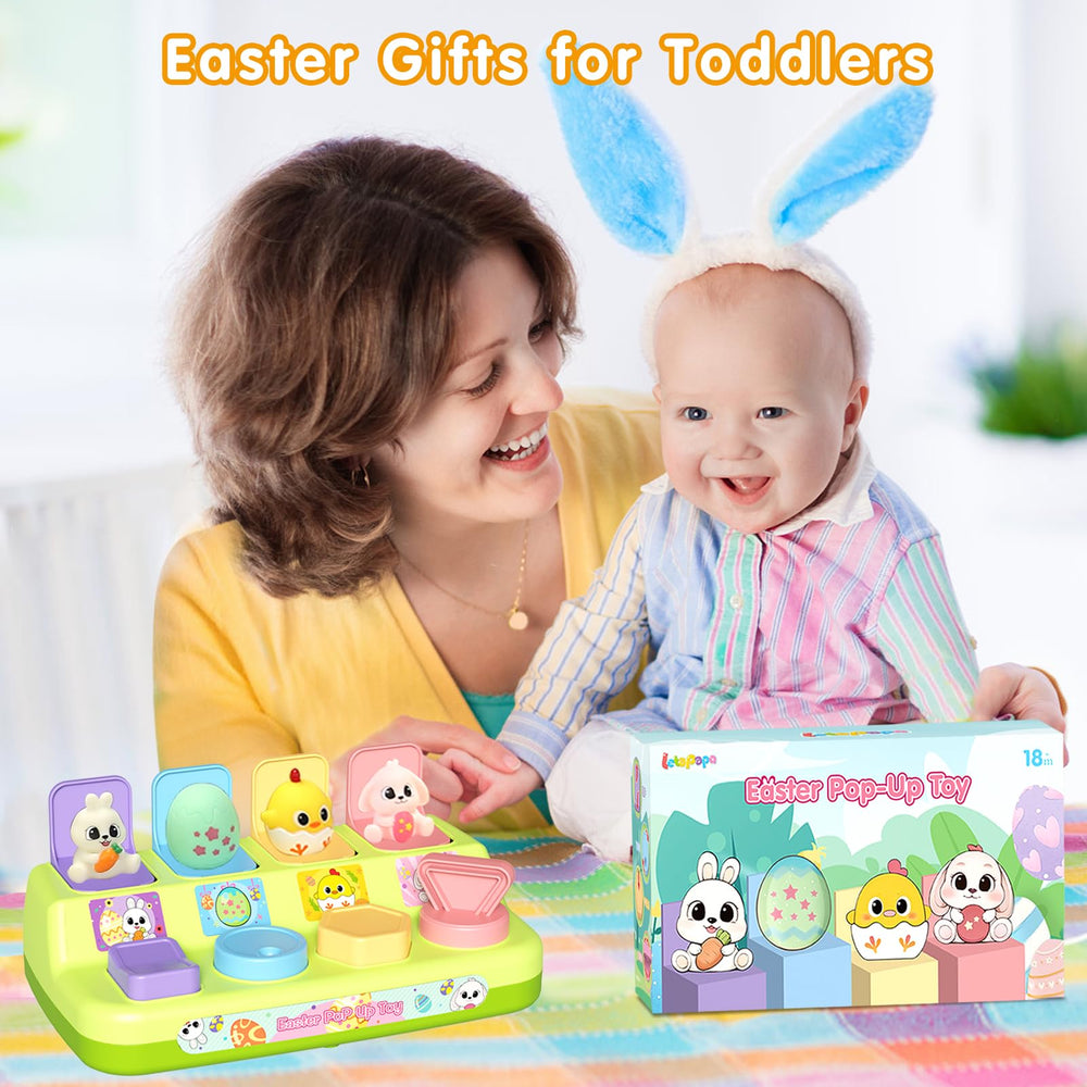 Letapapa Easter gift idea for 18-24 month olds in celebrations.