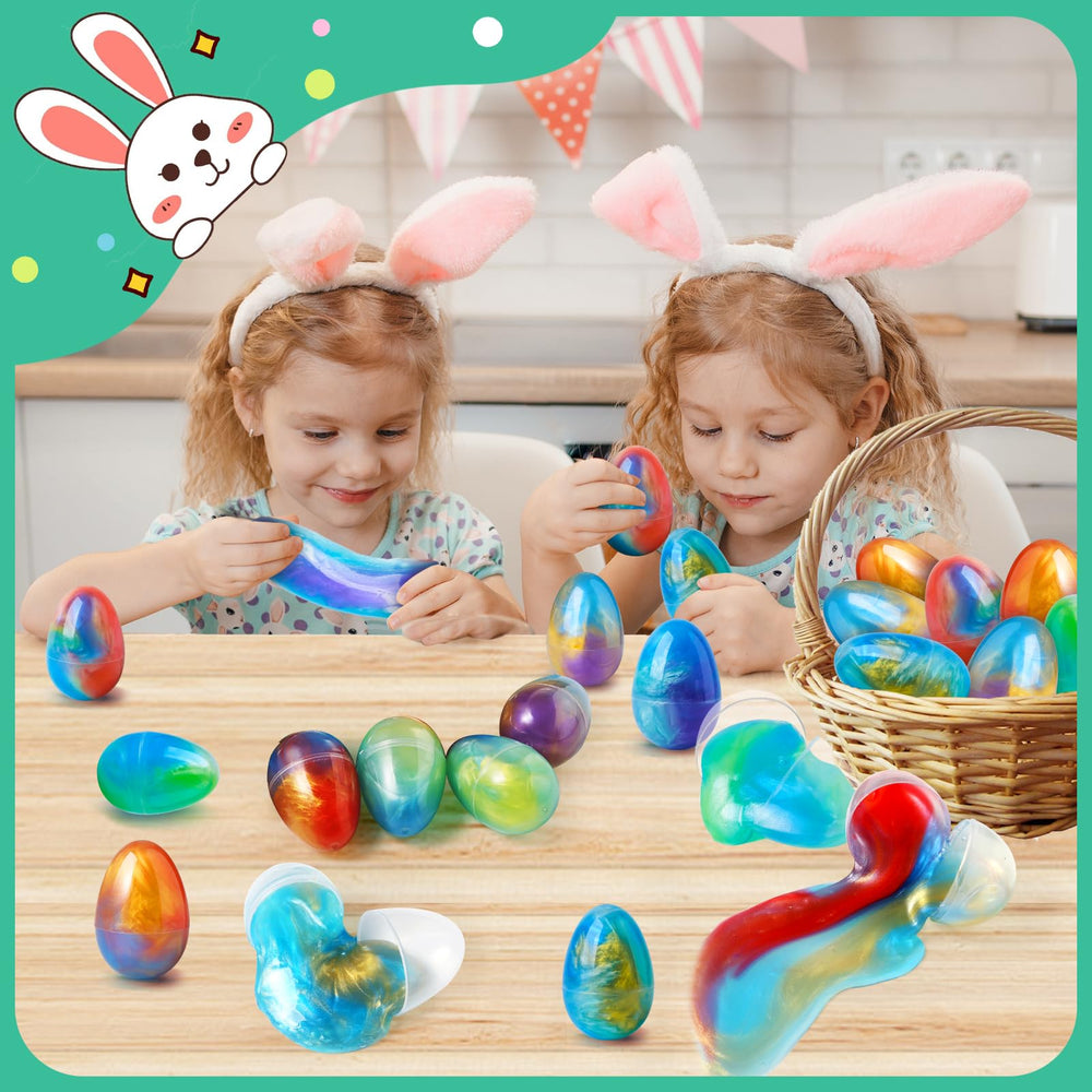 Letapapa eggs ready for Easter hunt, perfect for hide-and-seek games.