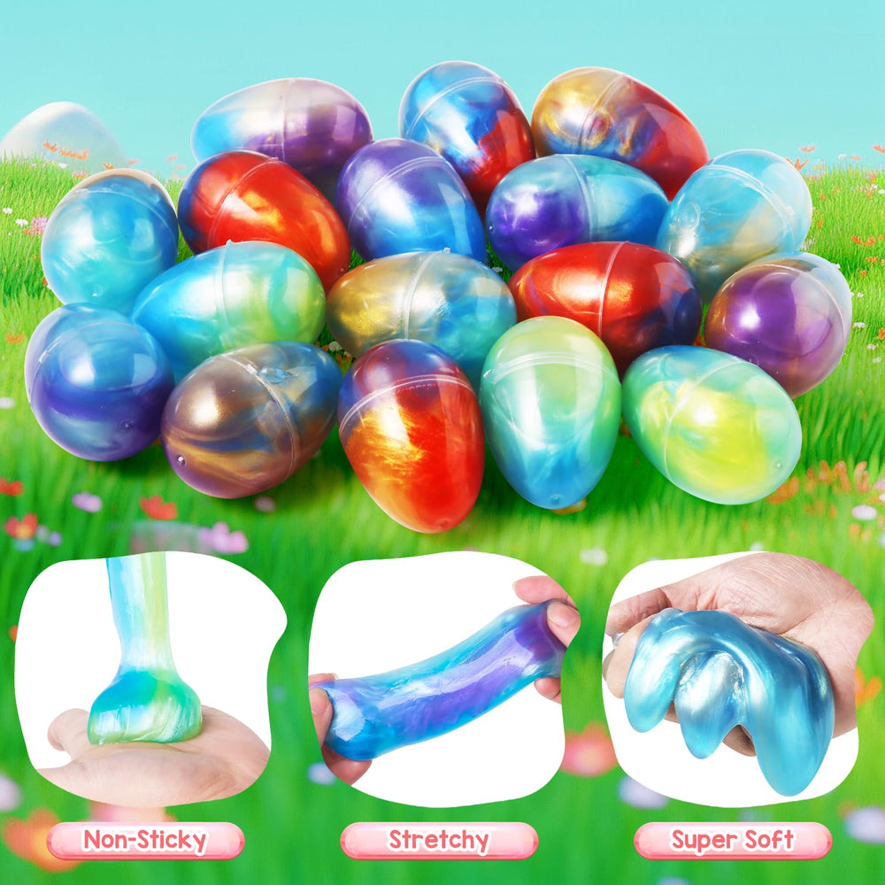 Letapapa kids holding eggs, easy to grasp for Easter baskets.
