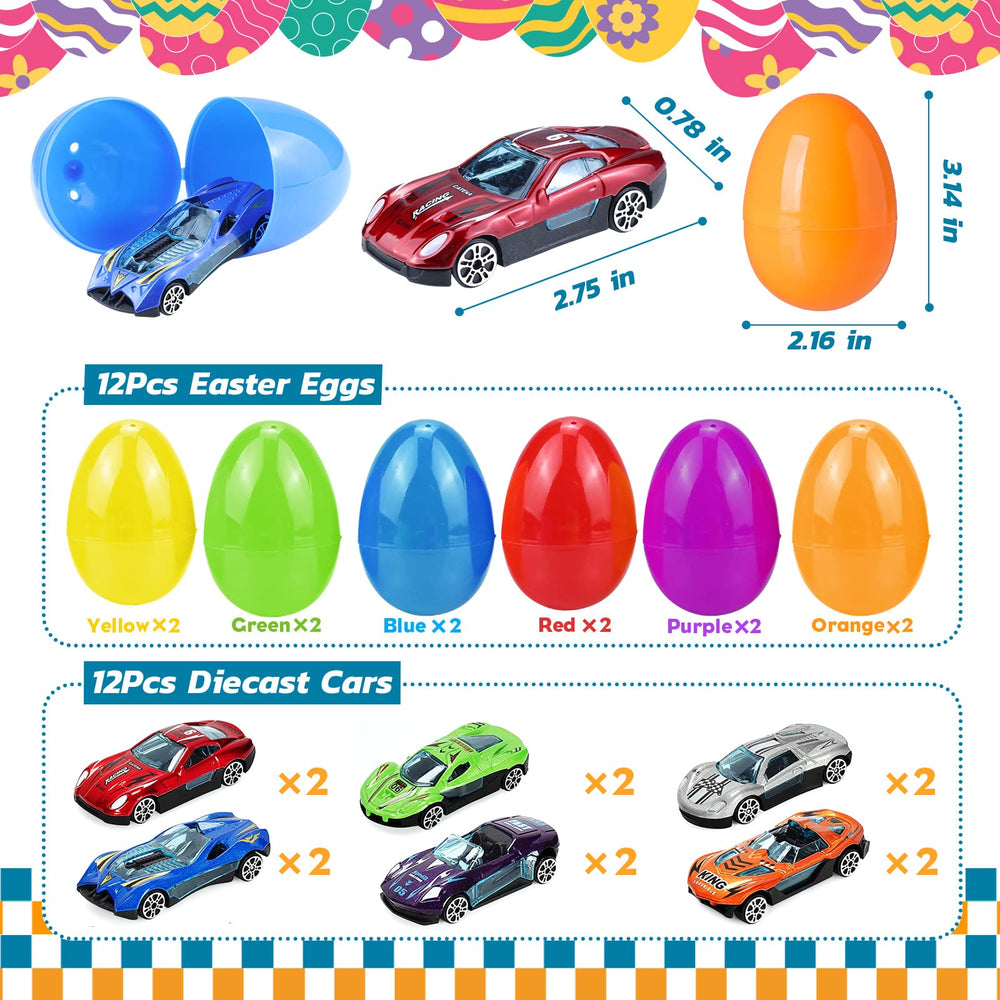 Letapapa eggs showcase six colors for bright, collectible play.
