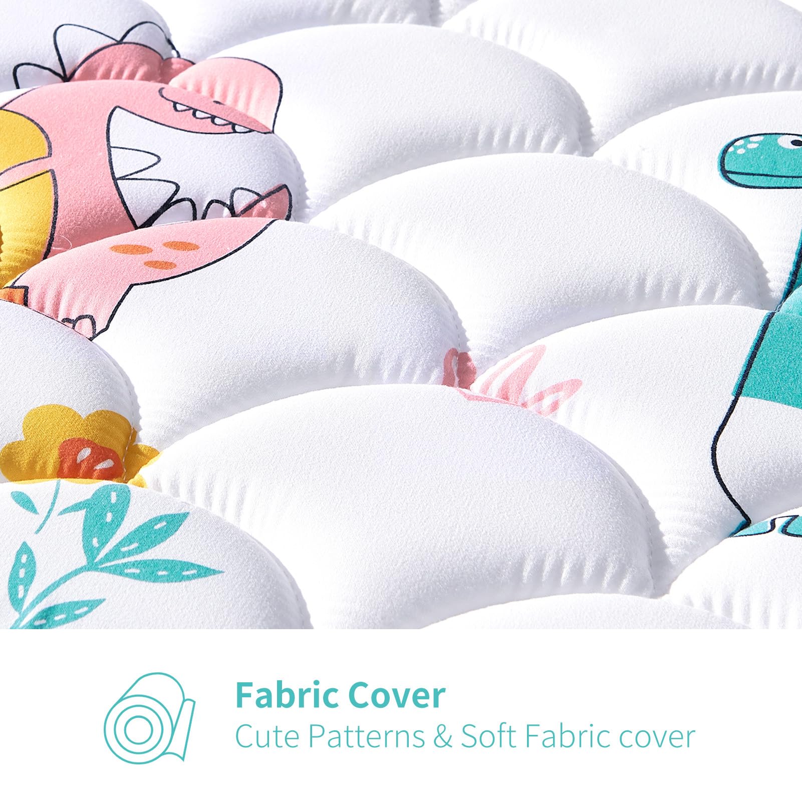 Letmxiu Premium fabric closeup emphasizes breathable, non-toxic surface for comfort