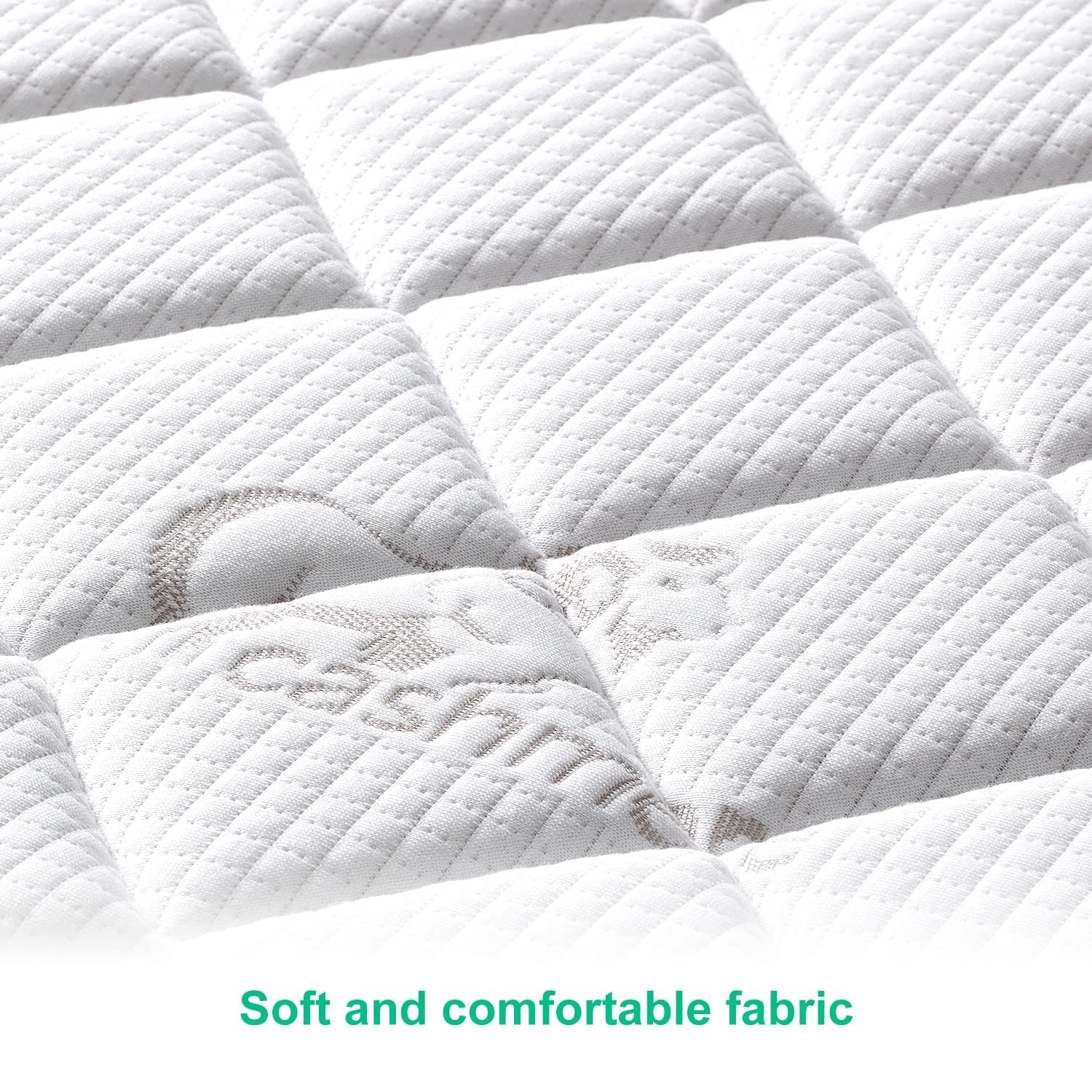 Letmxiu premium crib mattress velvet-surface texture for quiet, comfy naps.