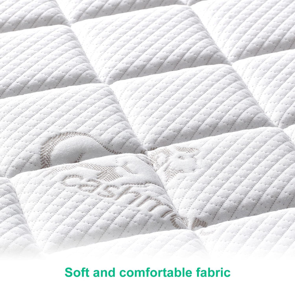 Letmxiu premium crib mattress velvet-surface texture for quiet, comfy naps.