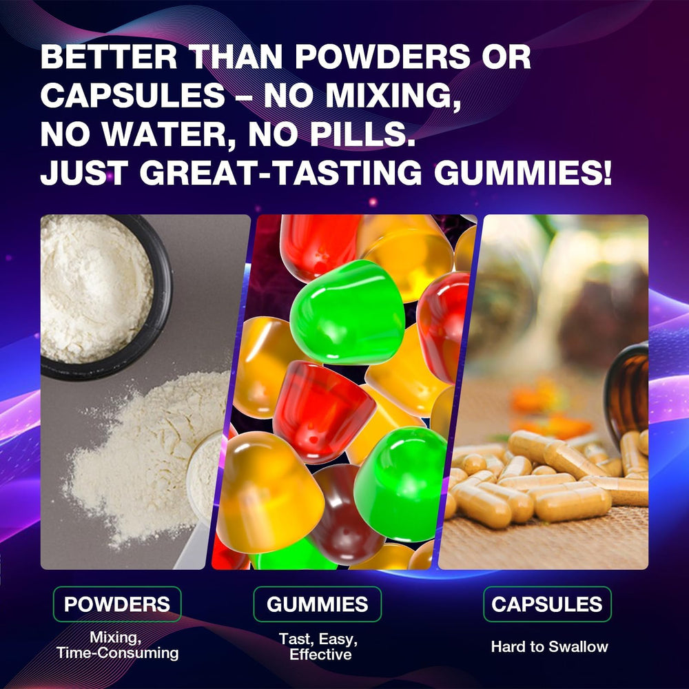 GMP certified seal on Letollhold creatine gummies packaging.