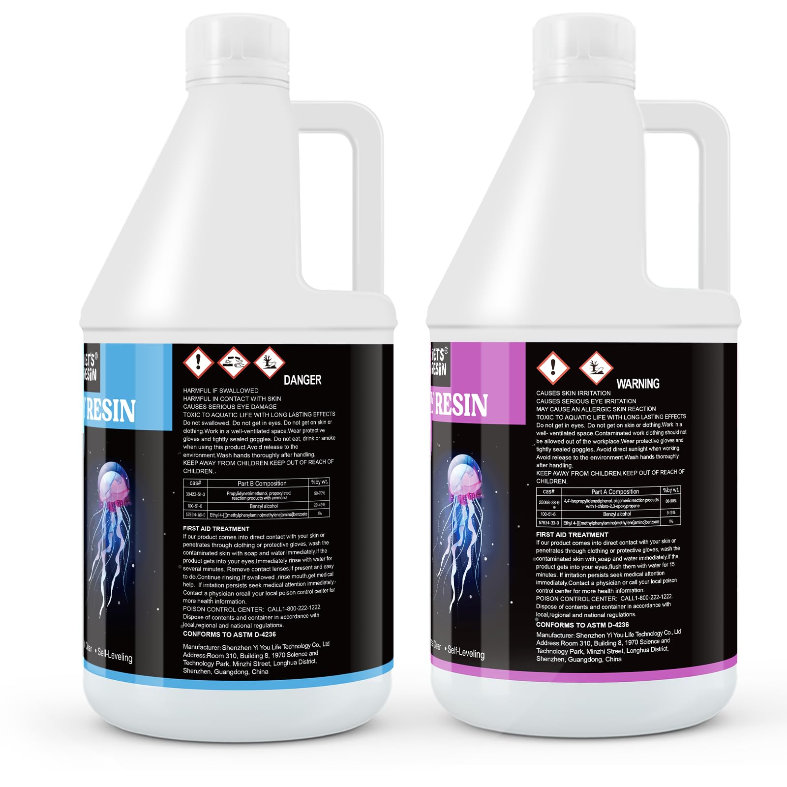 LET'S RESIN ideal for molds, casting, and jewelry making