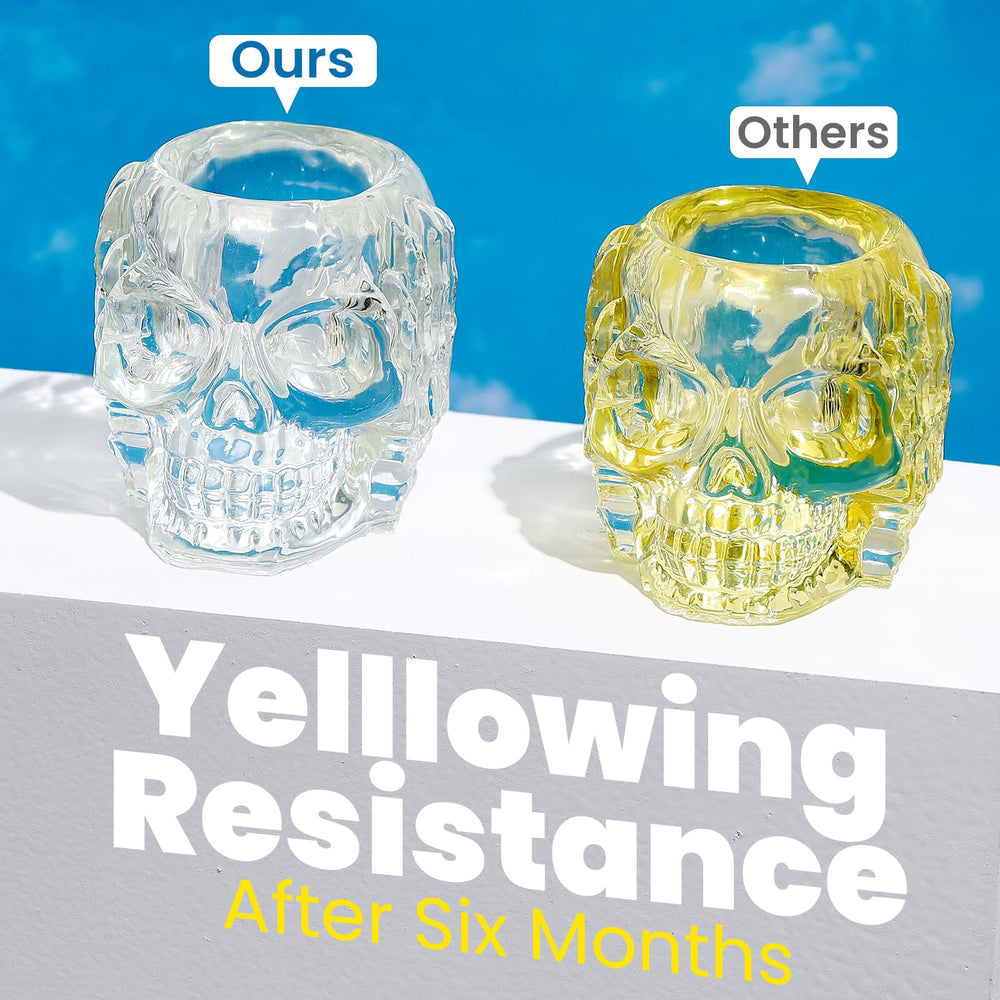 Ultra-low odor LET'S RESIN formula ideal for indoor crafting
