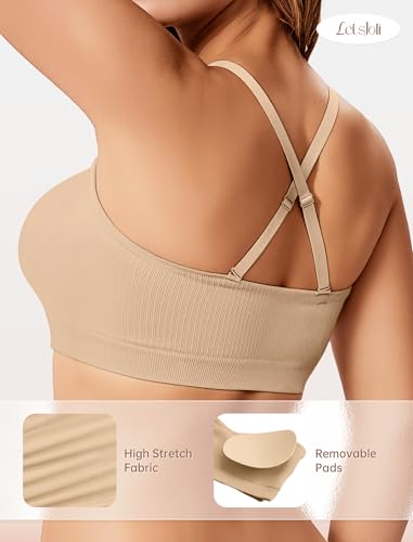 LetsJoli strapless bra with removable straps for versatile styling
