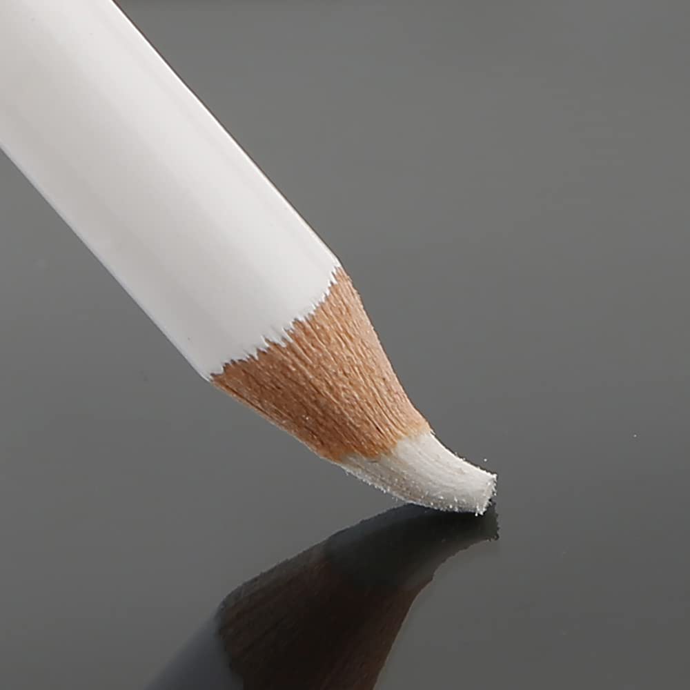 Leuapl eraser pencils closeup: wooden barrel highlights durable, odorless erasers for precise work.