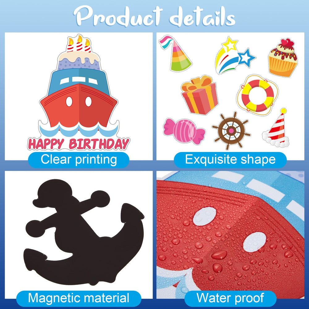 Leumoi candy magnets add playful accents to cruise door surfaces.