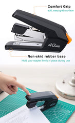 Leven Effortless Stapler 40-sheet capacity demo in action