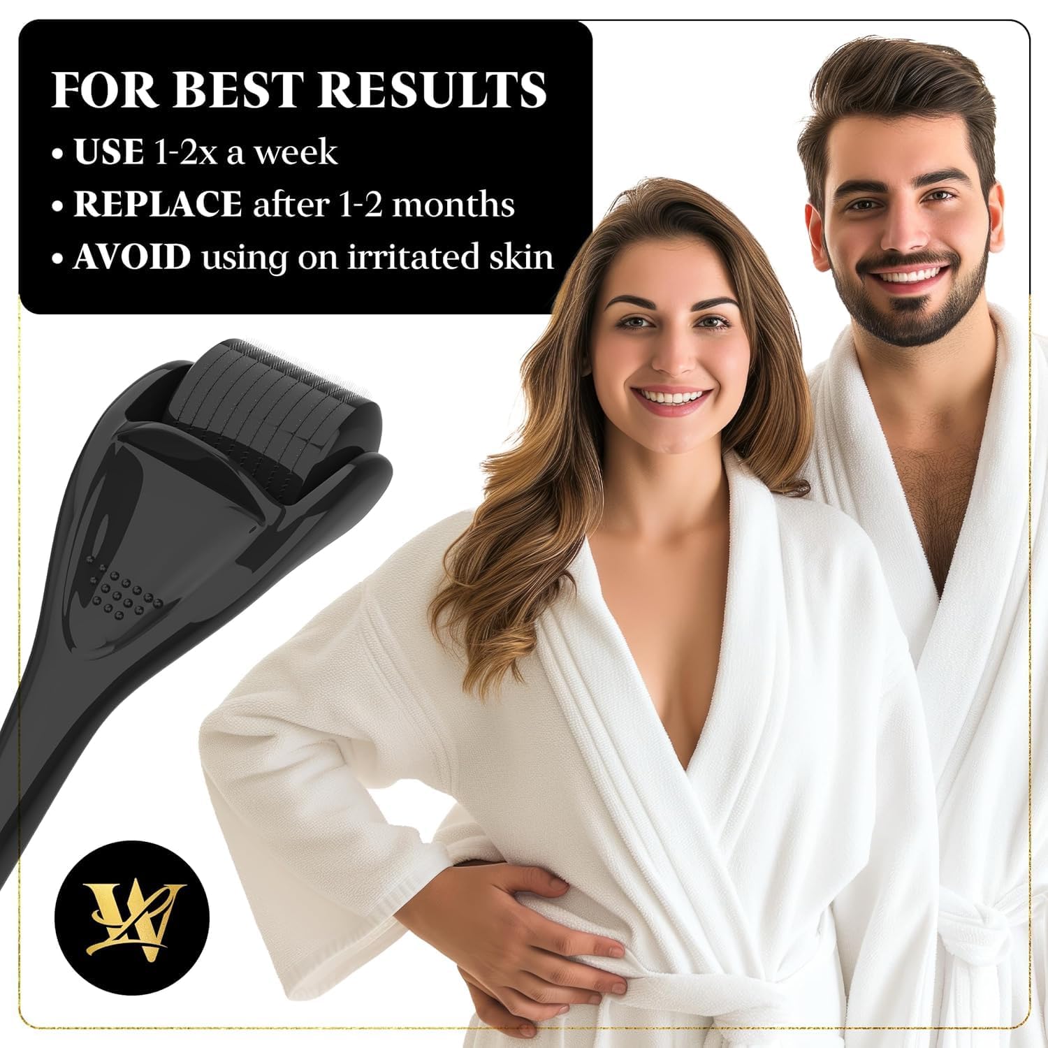 Sterilized Lexi White Beauty roller with storage case