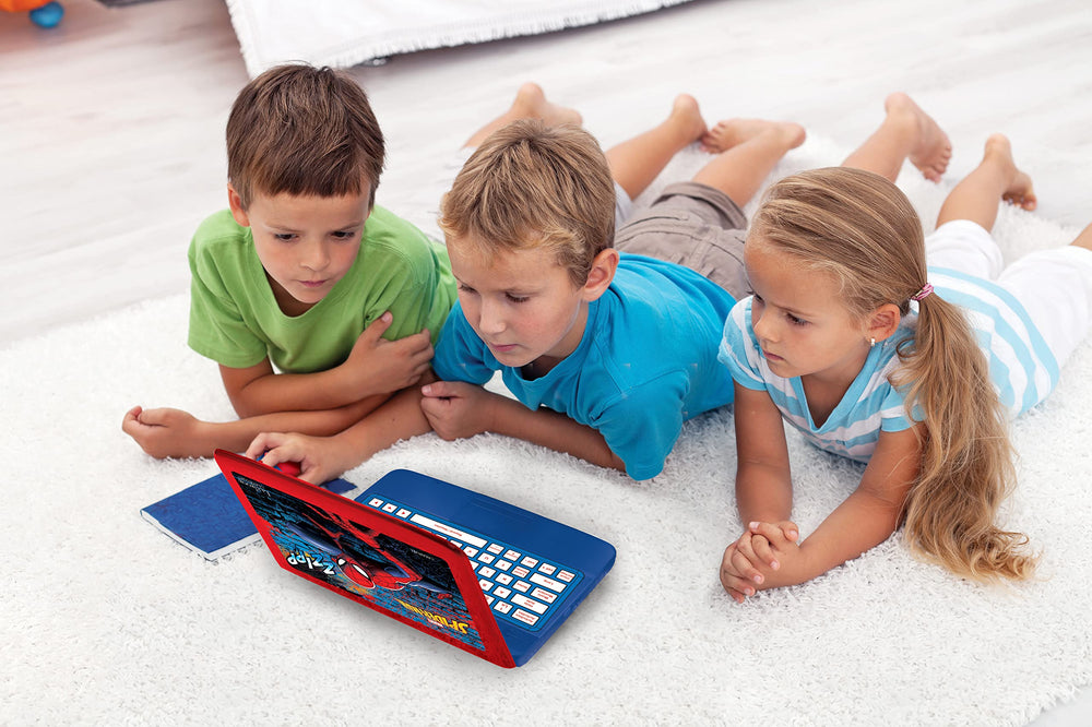 LEXiBOOK Spider-Man play scene showing kids engaged.
